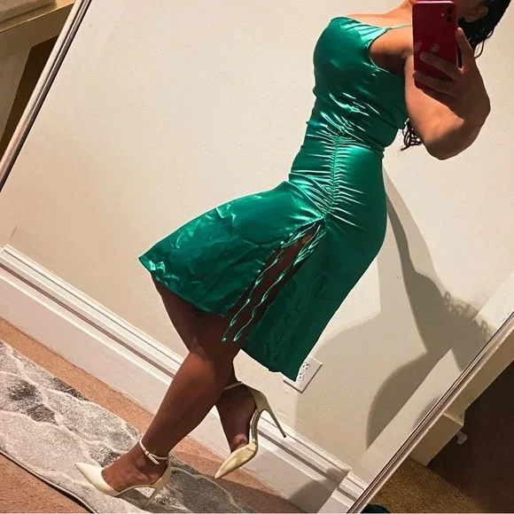 Arabian night green dress - Picture 7 of 10